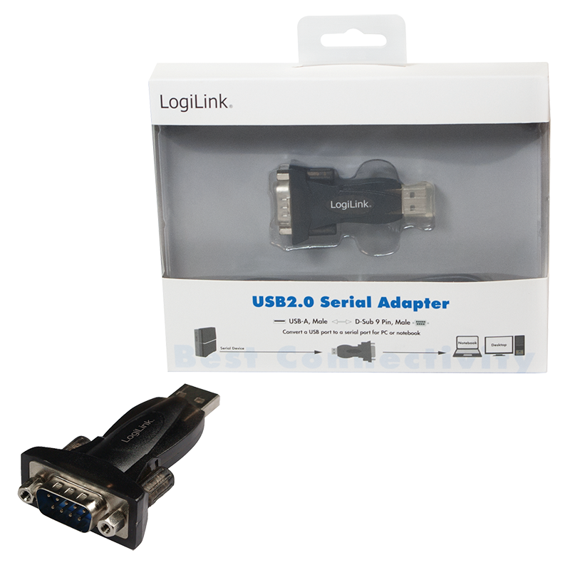 logilink usb to serial rs232 adapter driver